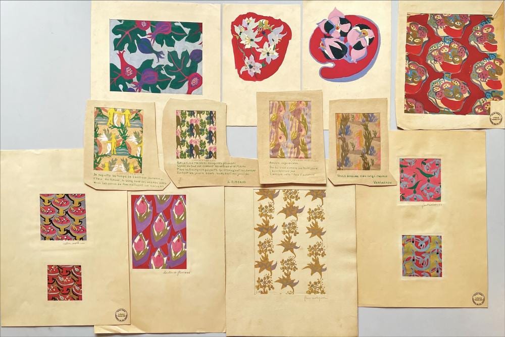 Jacqueline Vanden Abbeelen Russo comparable auction result: jacqueline vanden abbeelen russo 1926 2021 lot de 12