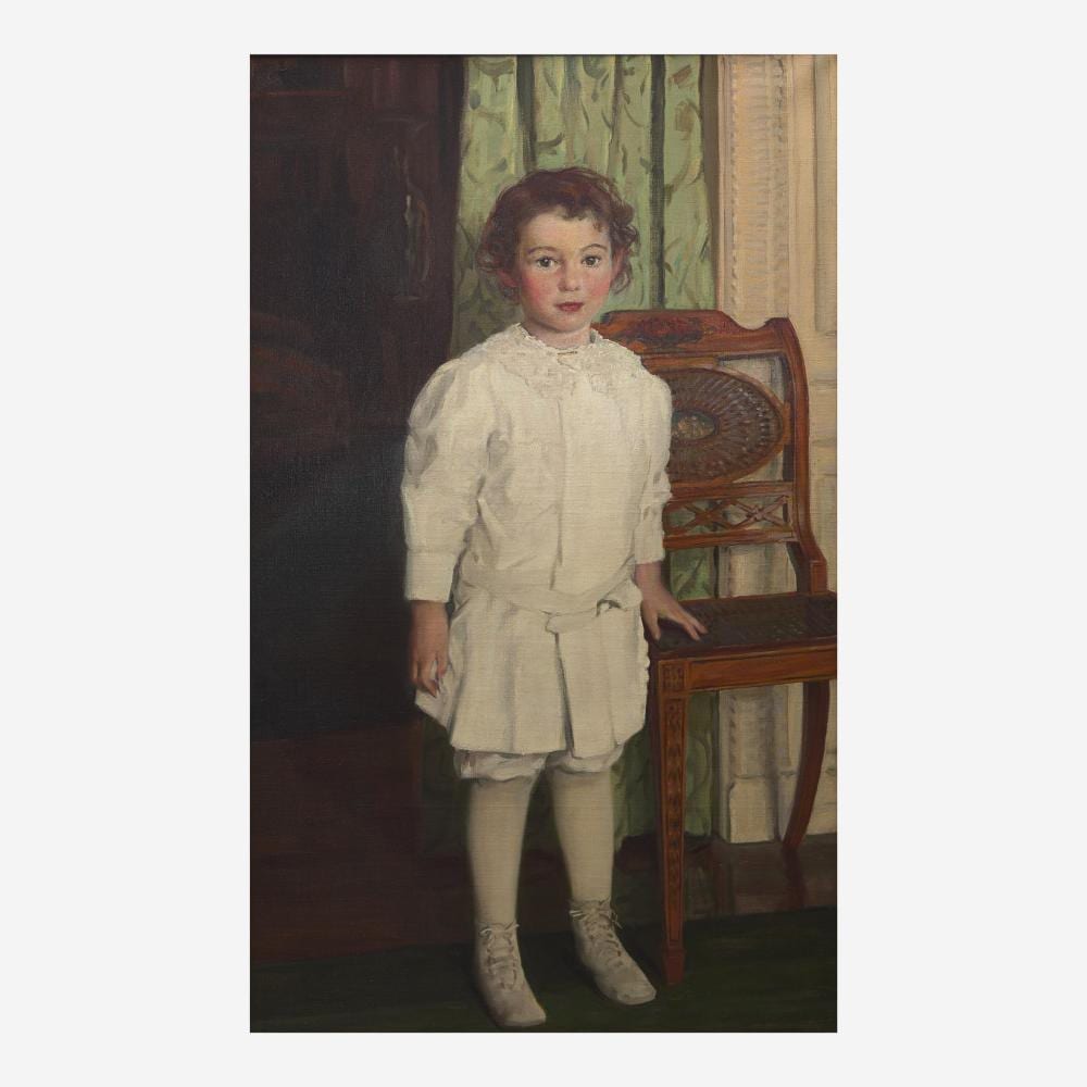 William Sergeant Kendall comparable auction result: william sergeant kendall american 1869 1938 portrait of mr thomas mckean