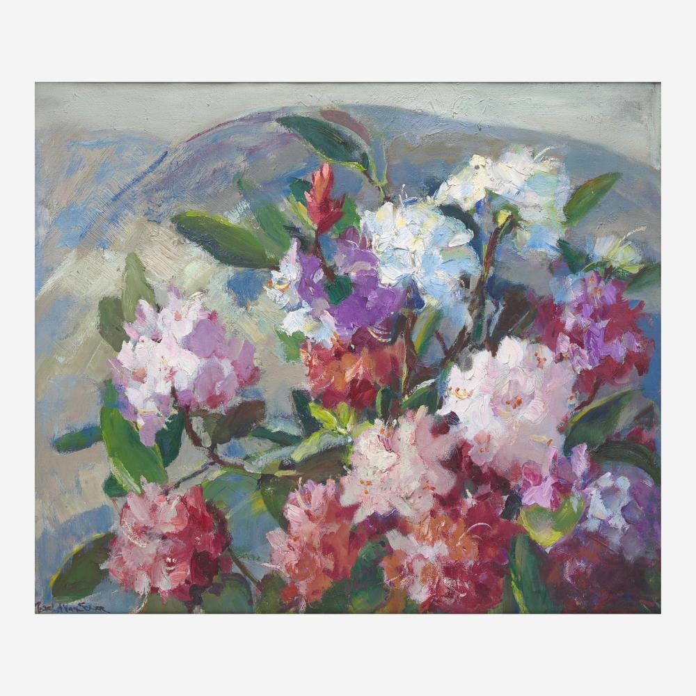 Pearl Aiman Van Sciver comparable auction result: pearl aiman van sciver american 1895 1966 floral still life
