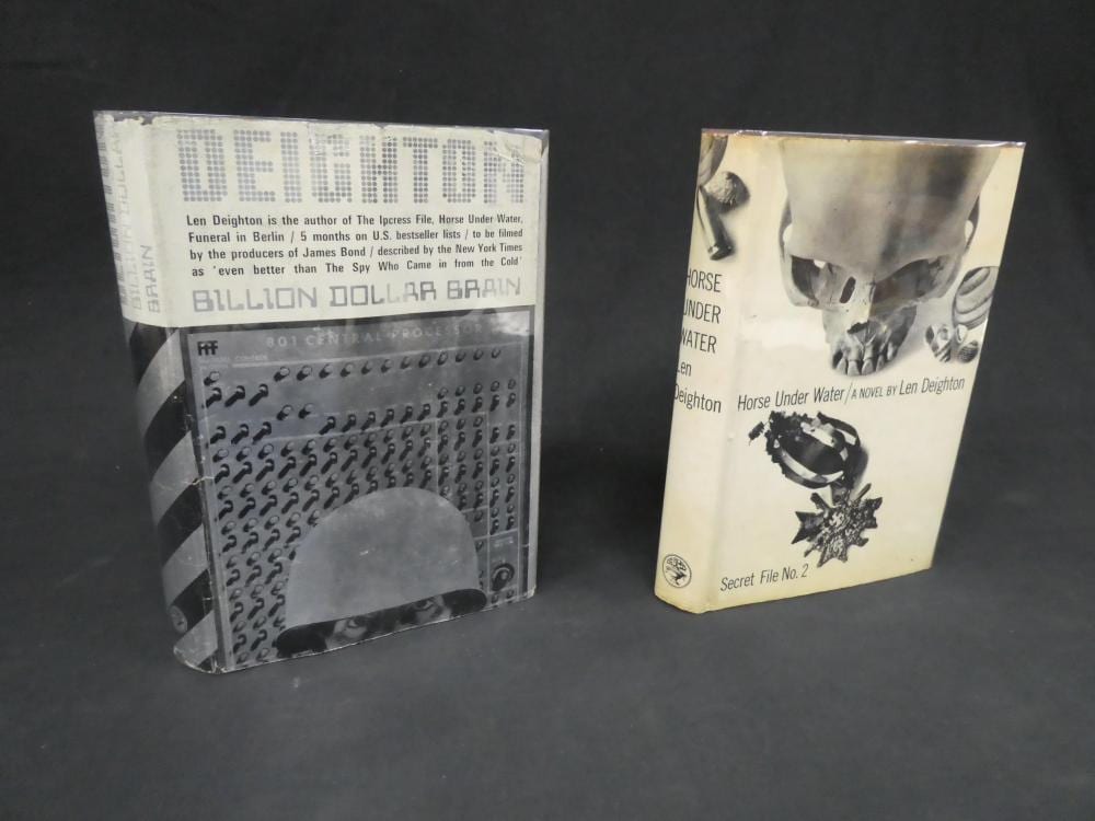 len deighton · Sydney Rare Book Auctions · 2022-11-18 Leonard Cyril Deighton comparable auction result: len deighton