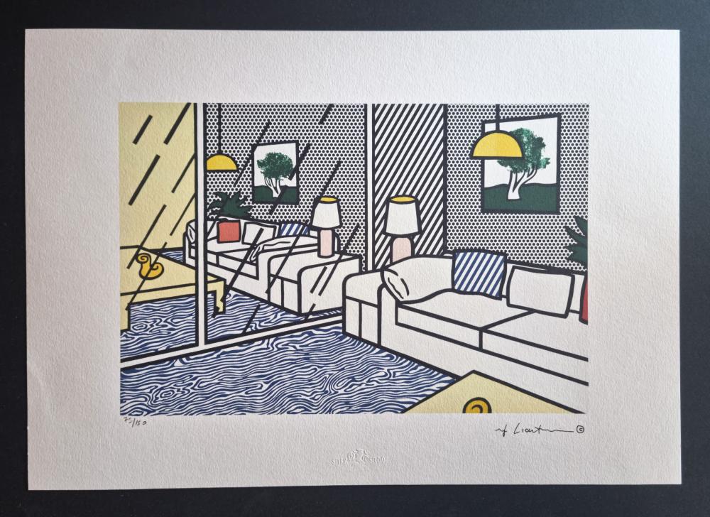 ROY LICHTENSTEIN, ORIGINAL LITHOGRAPH LIMITED EDITION sold by Novartia, lot 70 — auction record photograph