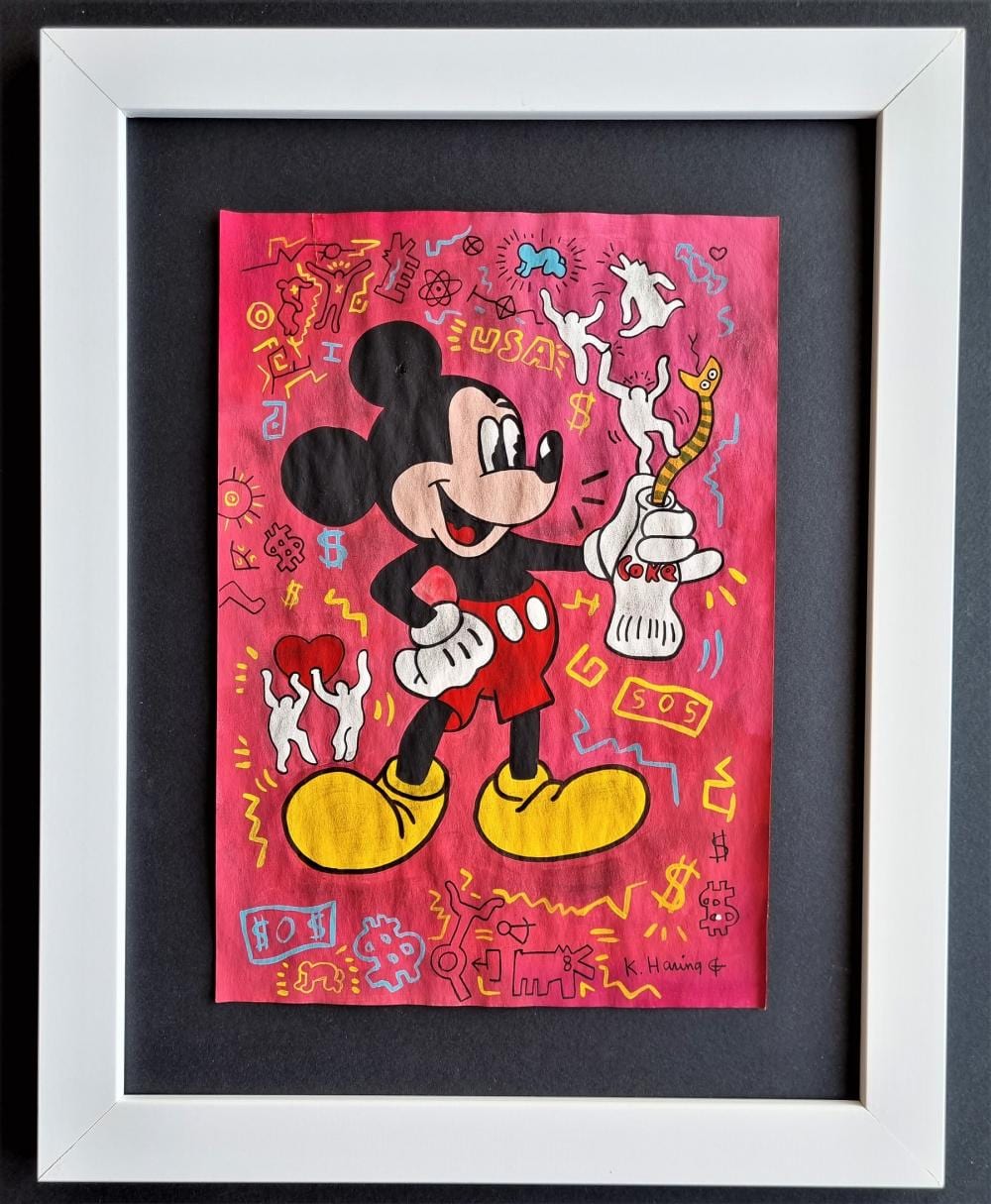 KEITH HARING, SIGNED DRAWING sold by Novartia, lot 247 — auction record photograph