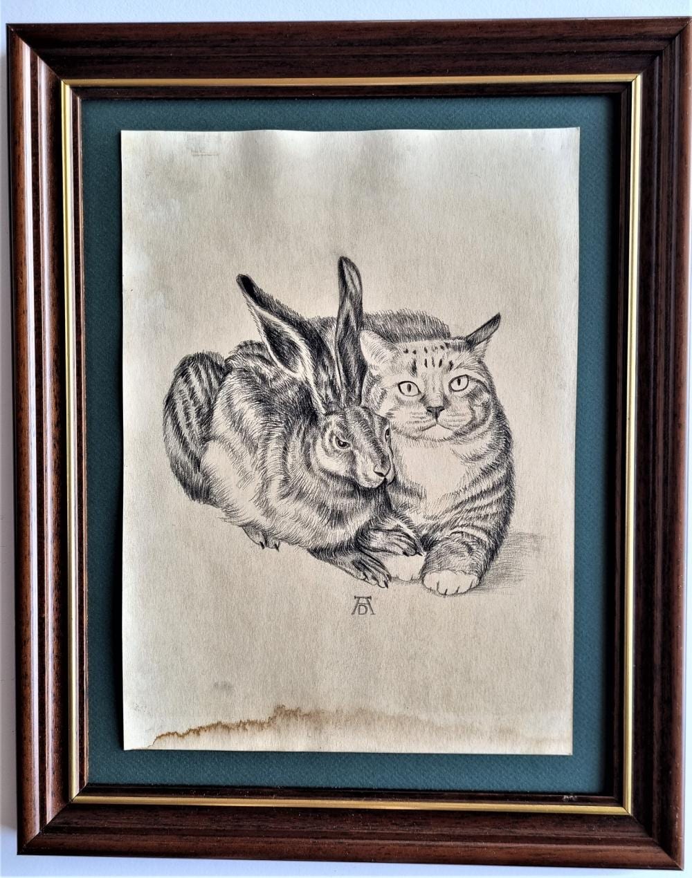 Albrecht (1471) Dürer comparable auction result: alberto durero drawing signed paper