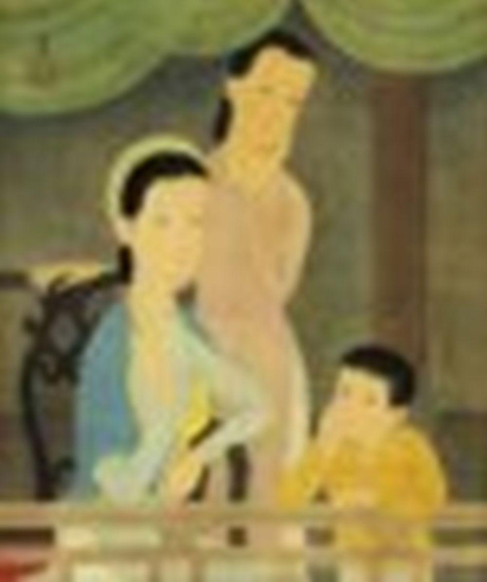 Mai Trung Thu (1906-1980) L’élégante Interrogation (The Elegant Questioning comparable sale