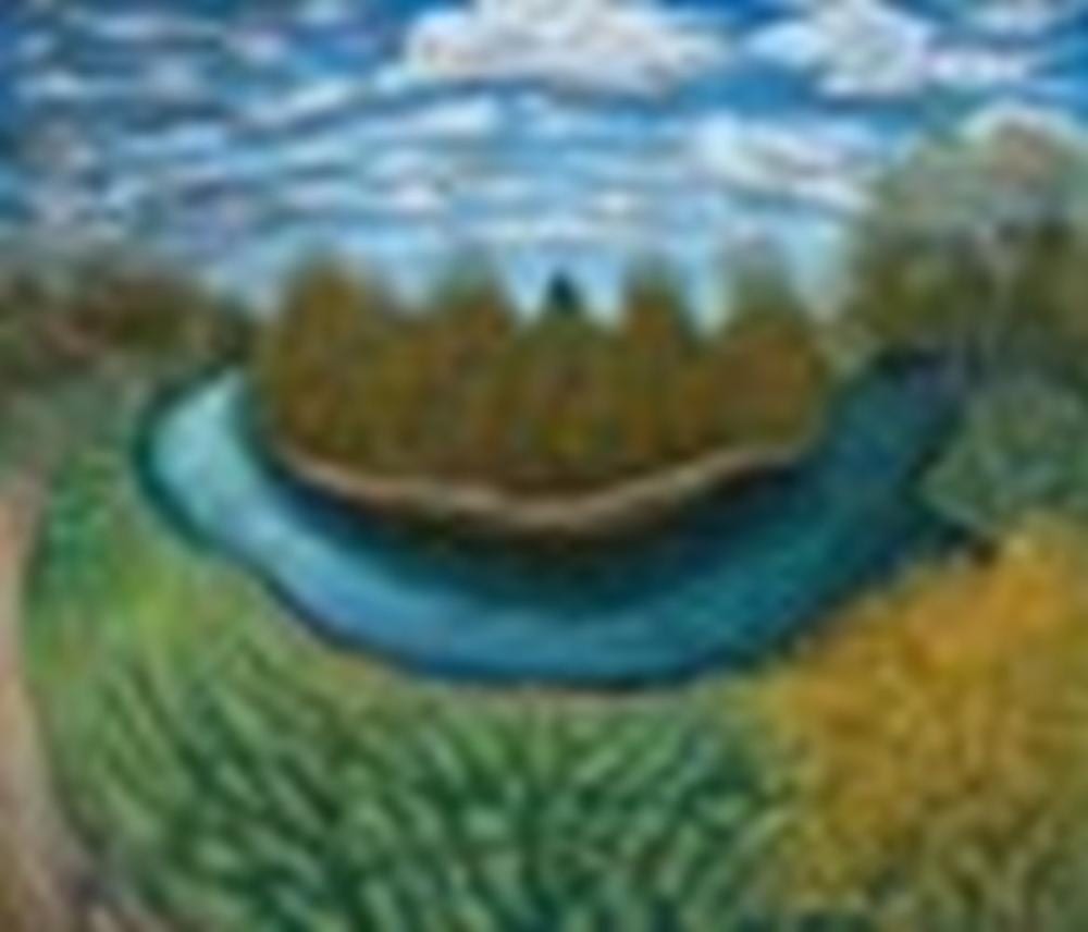 Scott Kahn (B. 1946) Griswold Pond oil on linen 157.5 x 182.8 cm. (62 x 72 comparable sale