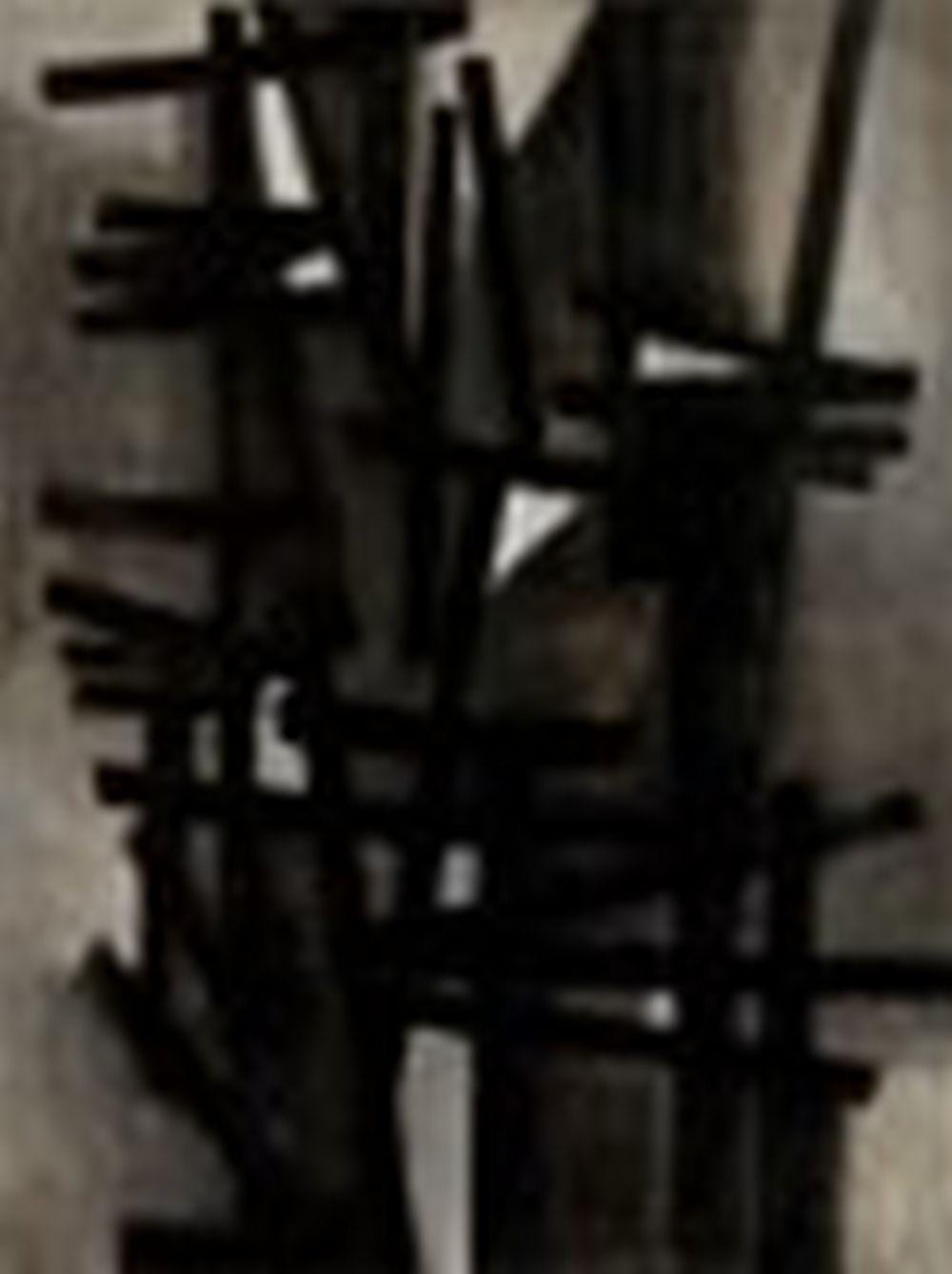 Pierre Soulages (1919 - 2022) Peinture 130 x 97 cm, 1949 oil on canvas 130 comparable sale