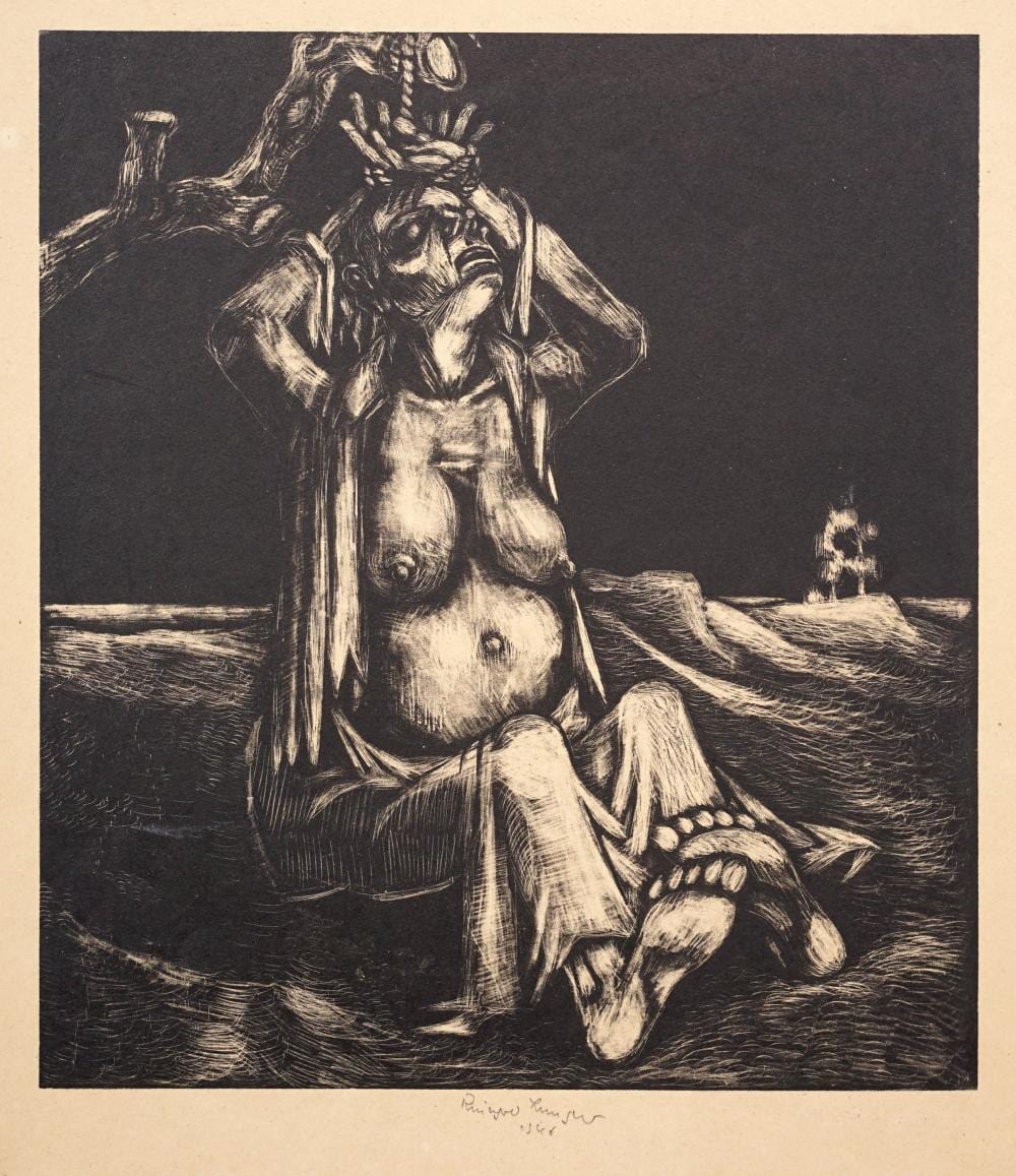 reinhold langner gefesselte frauenkopf 1946 1943 · Schmidt Kunstauktionen Dresden OHG · 2022-12-03 Reinhold Langner comparable auction result: reinhold langner gefesselte frauenkopf 1946 1943