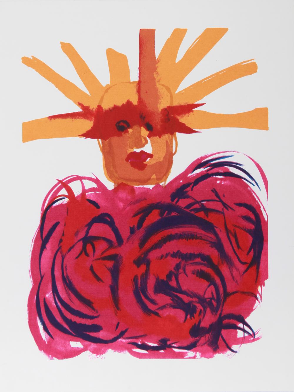 Vick Vibha comparable auction result: vick vibha statue of liberty silkscreen