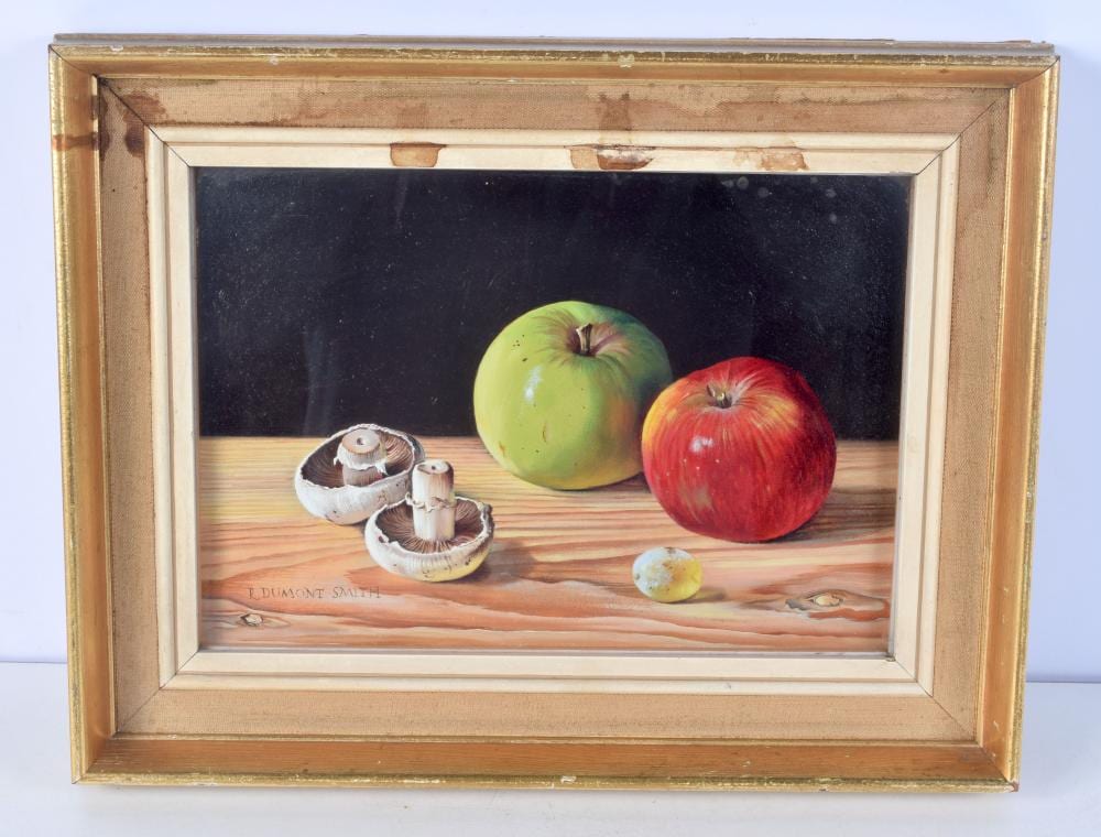 robert dumont smith c1939 oil on board still life 18 cm x 27 cm · Hannam's Auctioneers · 2022-11-25 Robert Dumont-Smith comparable auction result: robert dumont smith c1939 oil on board still life 18 cm x 27 cm