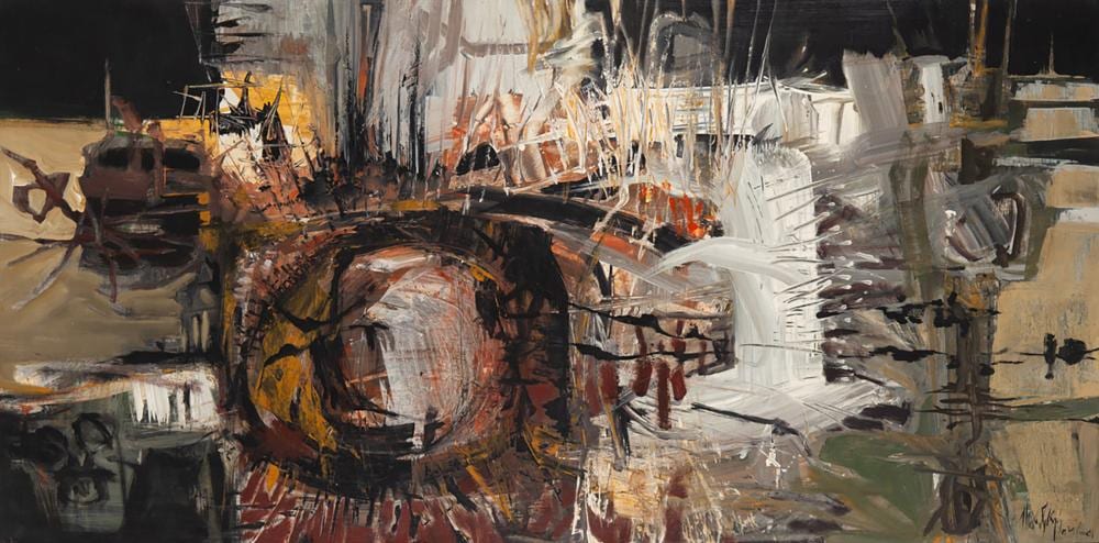 Tom Gleghorn comparable auction result: thomas gleghorn north west oil on board