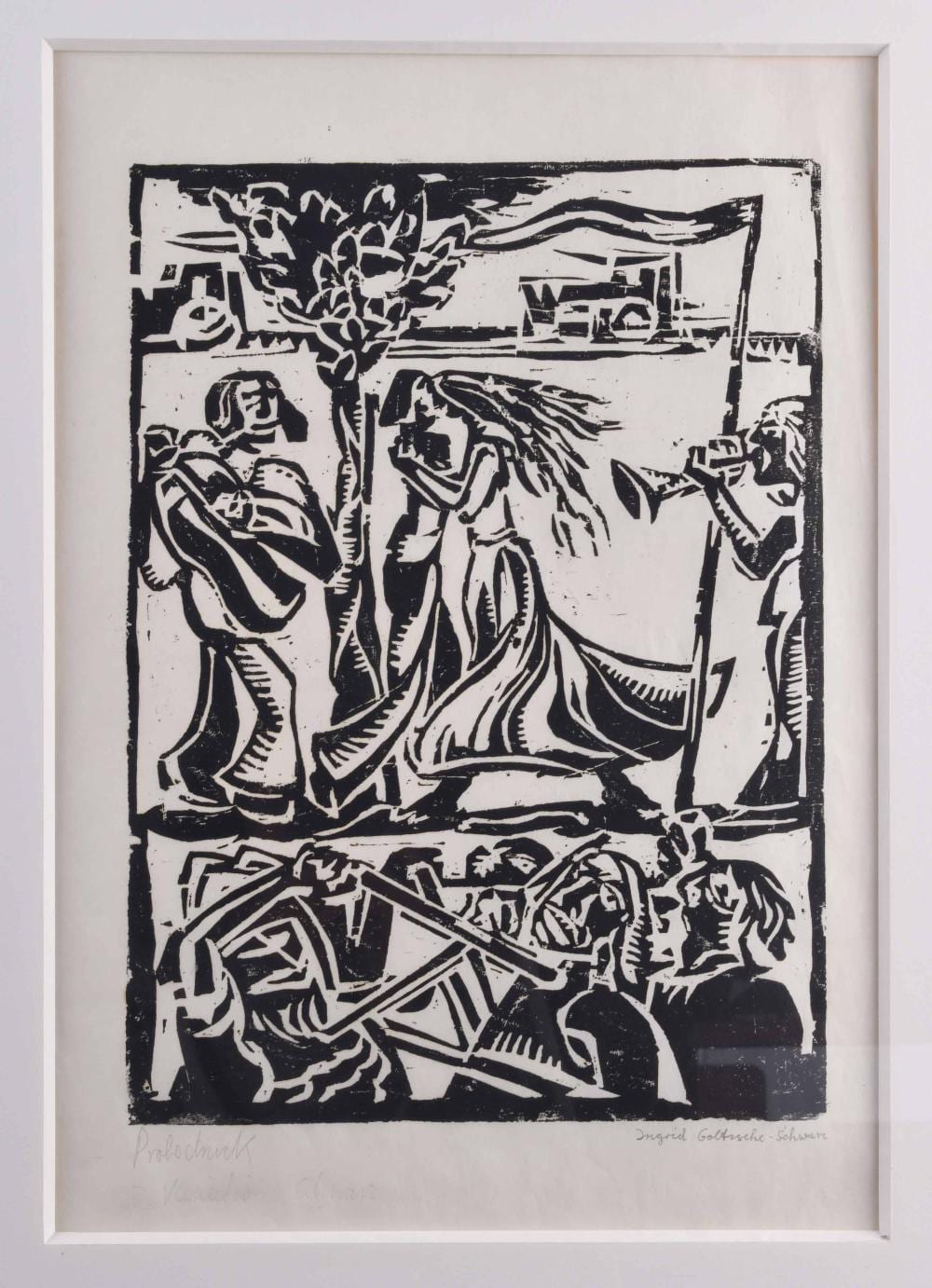Ingrid Goltzsche-Schwarz comparable auction result: ingrid goltzsche schwarz 1936 1992