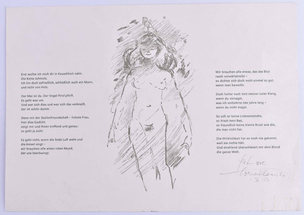 werner klemke 1917 1994 · Auktionshaus Kloss · 2022-11-26 Werner Klemke comparable auction result: werner klemke 1917 1994