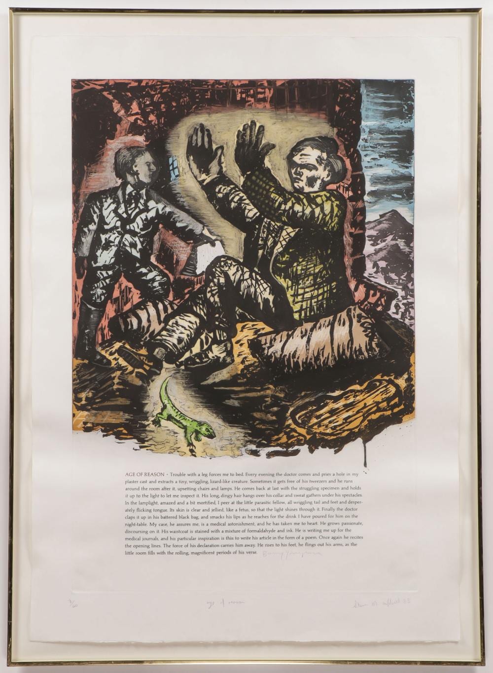 steven campbell signed modern art print · Jackson's International · 2022-12-13 Steven Campbell comparable auction result: steven campbell signed modern art print
