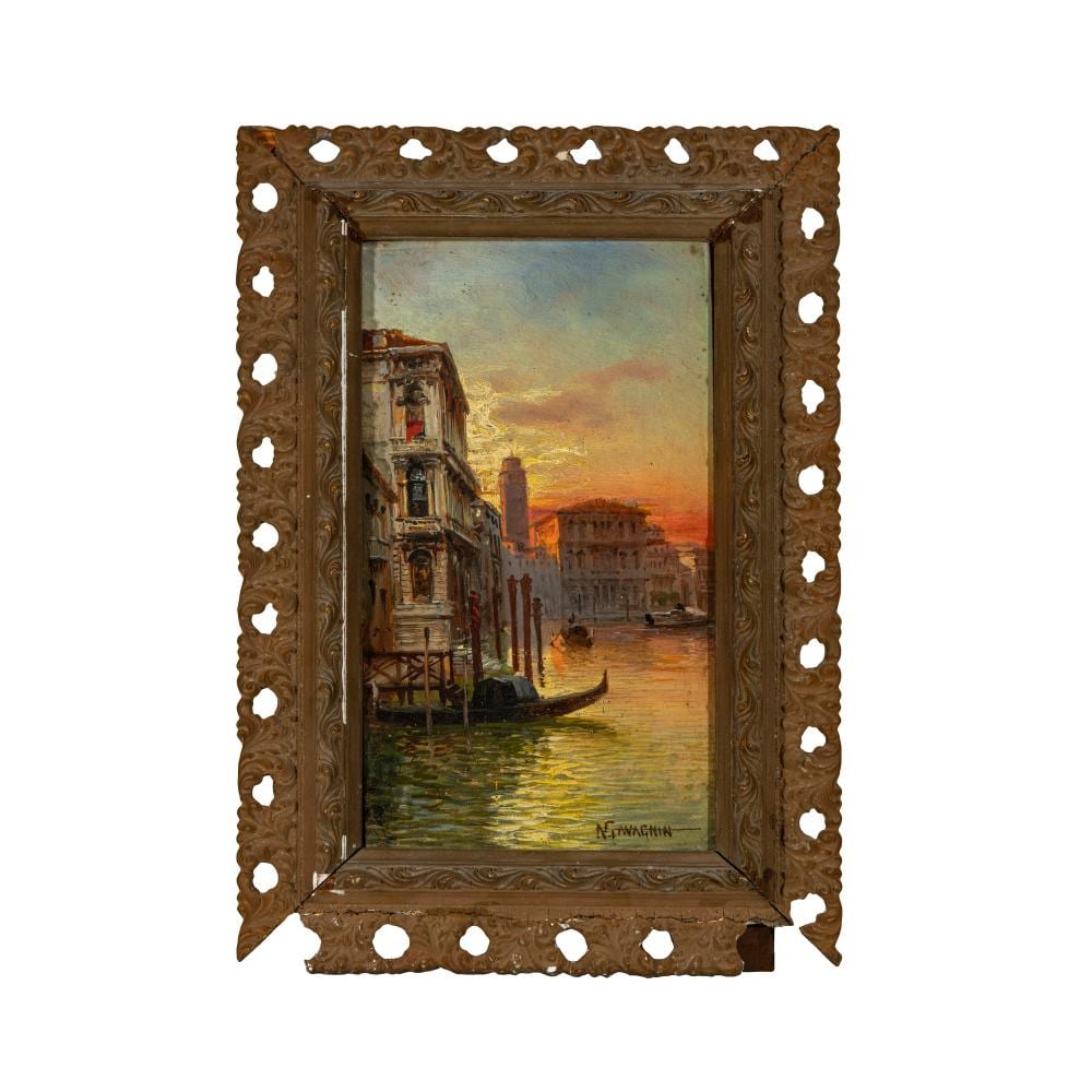 Natale Gavagnin comparable auction result: natale gavagnin venezia 1851 post 1910