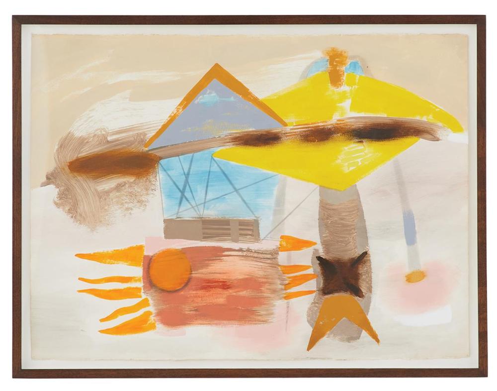 William Lester comparable auction result: william lester american texas 1910 1991 untitled