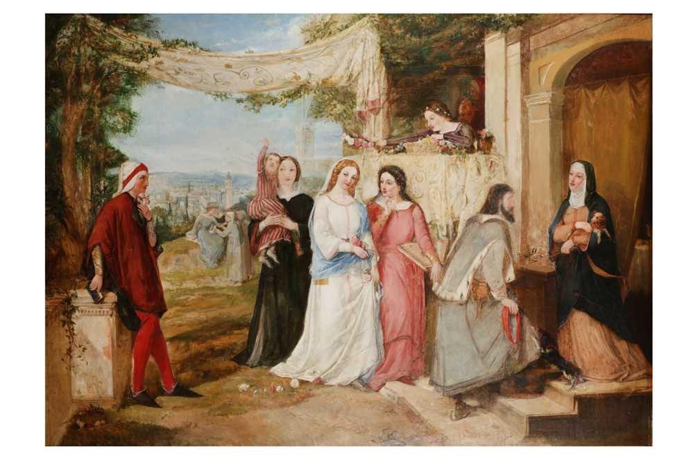 Eyre Crowe comparable auction result: eyre crowe british 1824 1910