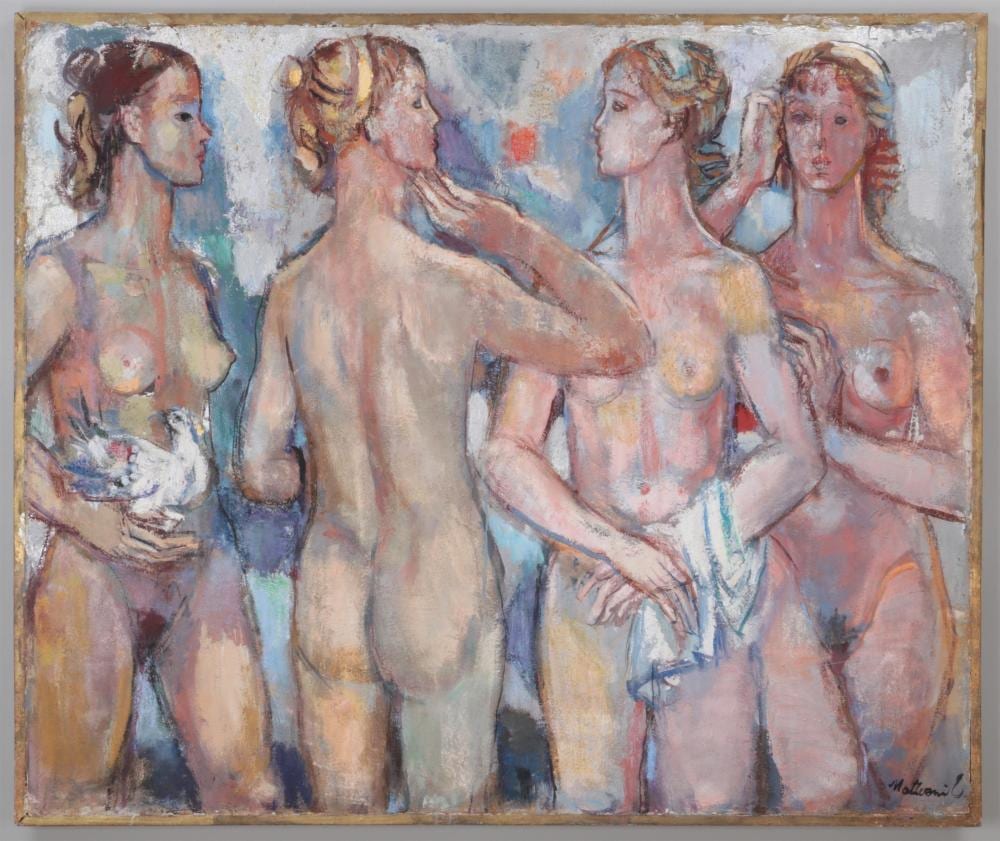 Eszter Mattioni comparable auction result: eszter mattioni hungarian 1902 1993