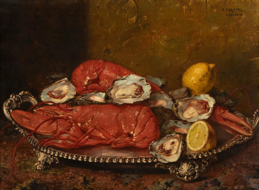 Edouard Chappel comparable auction result: edward chappel 1859 1946