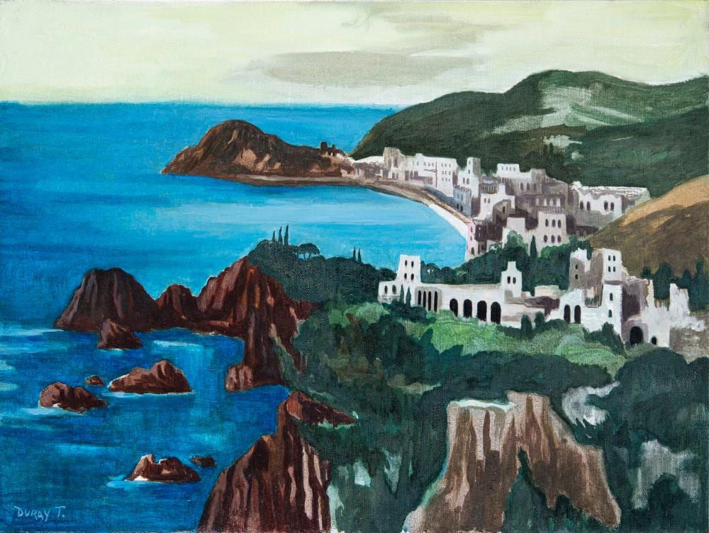 Tibor Duray comparable auction result: duray tibor 1912 1988 rocky beach