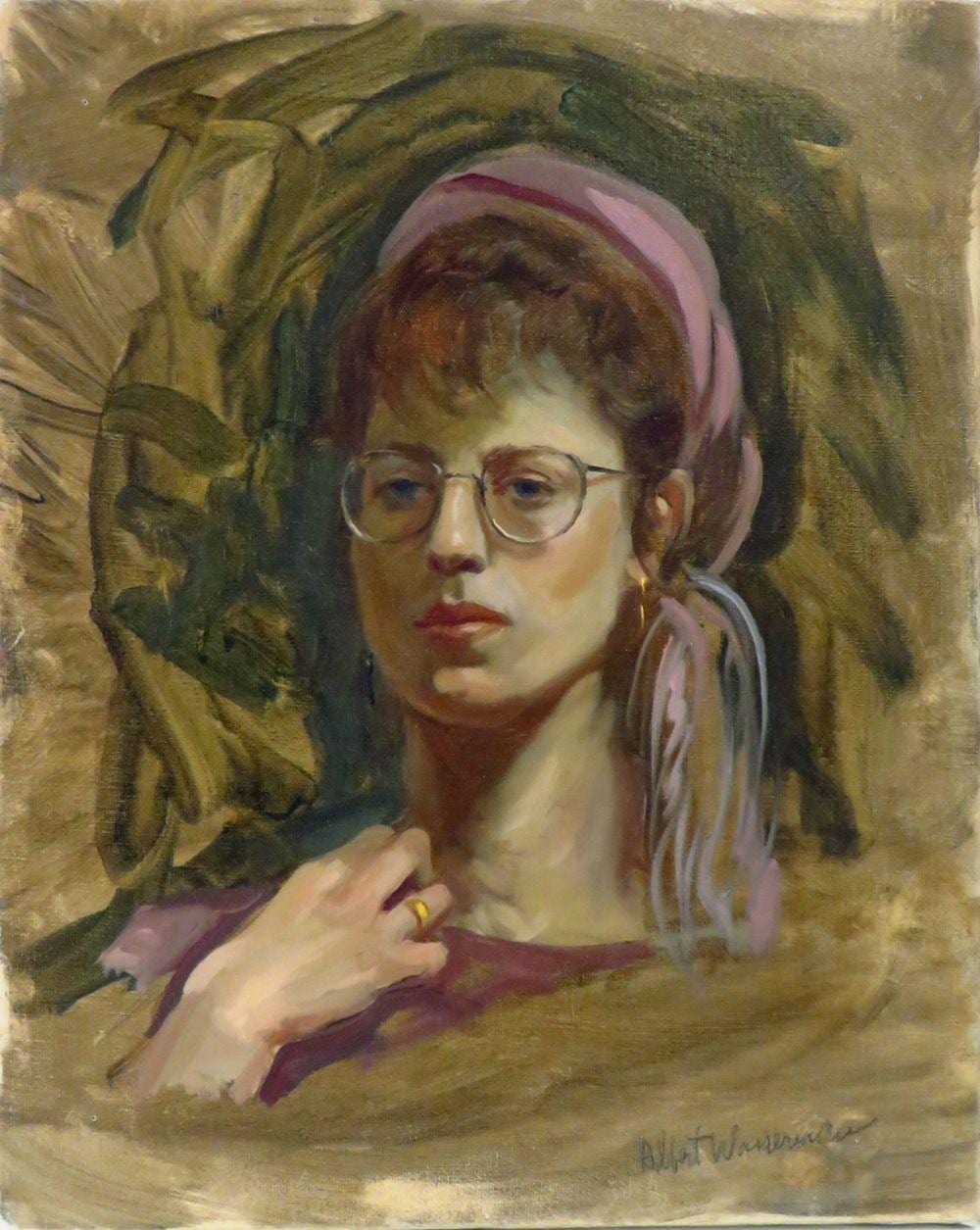 albert wasserman painting of a woman · Austin York LLC · 2023-01-02 Albert Wasserman comparable auction result: albert wasserman painting of a woman