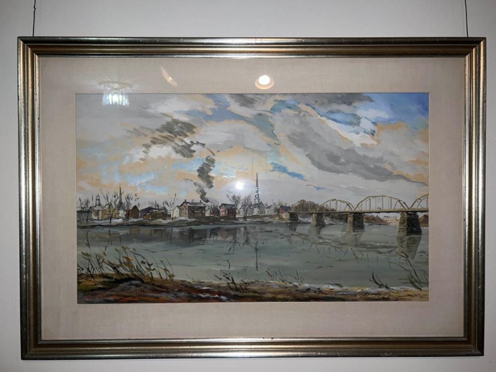 Bruce Mitchell comparable auction result: bruce mitchell painting