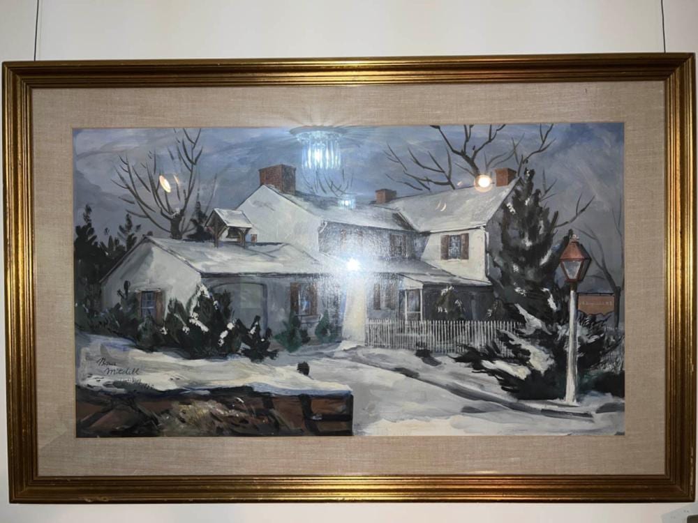 Bruce Mitchell comparable auction result: bruce mitchell painting