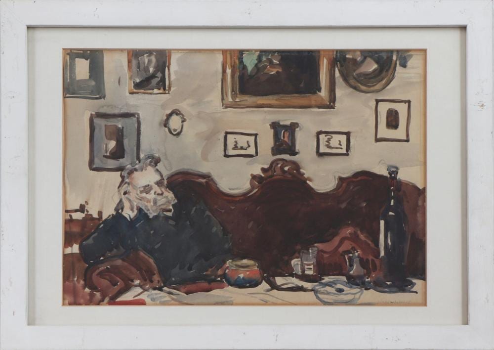 Heinrich Linde-Walther comparable auction result: heinrich linde walther 1868 l beck 1939 travem nde