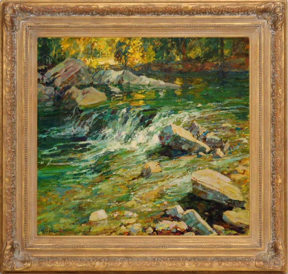 alan wolton born 1934 oil on canvas · Dirk Soulis Auctions · 2022-12-10 Alan Wolton comparable auction result: alan wolton born 1934 oil on canvas