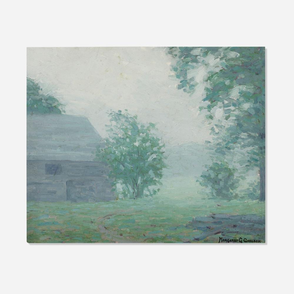 Margaret Goddard Carlson comparable auction result: margaret goddard carlson morning sketch