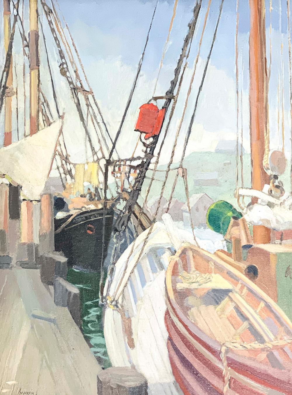 Martin Gambee comparable auction result: martin gambee gloucesterman in port