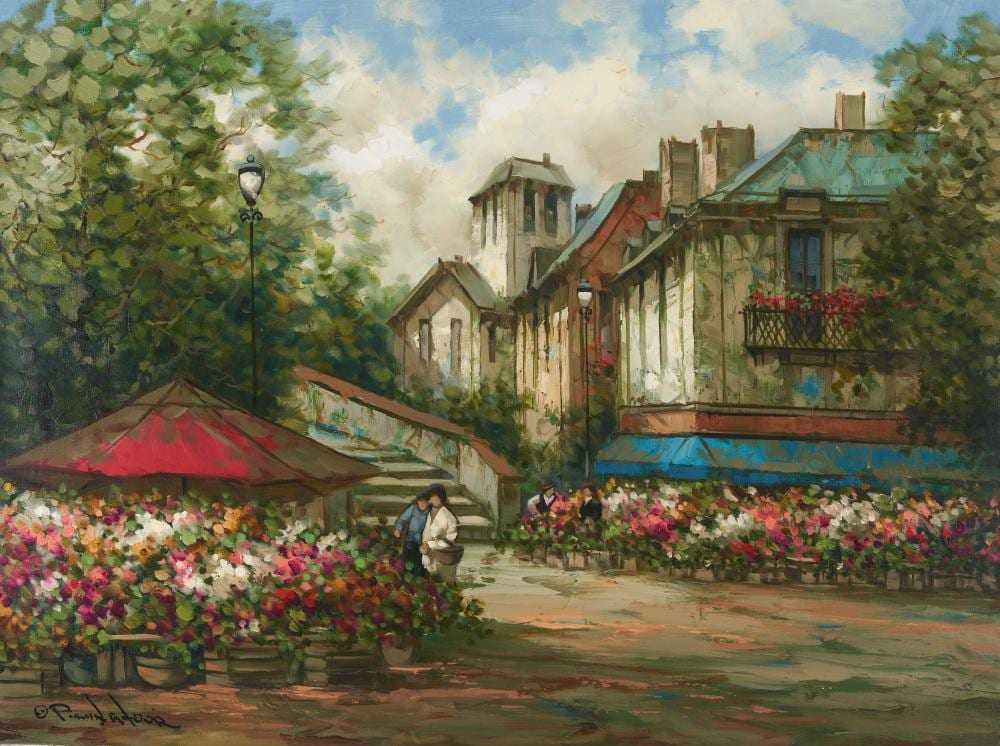 Pierre Latour comparable auction result: pierre latour flower market