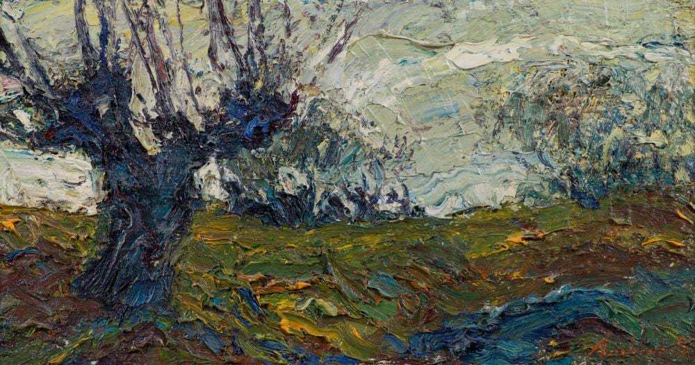 Hans Andreas comparable auction result: hans andreas untitled
