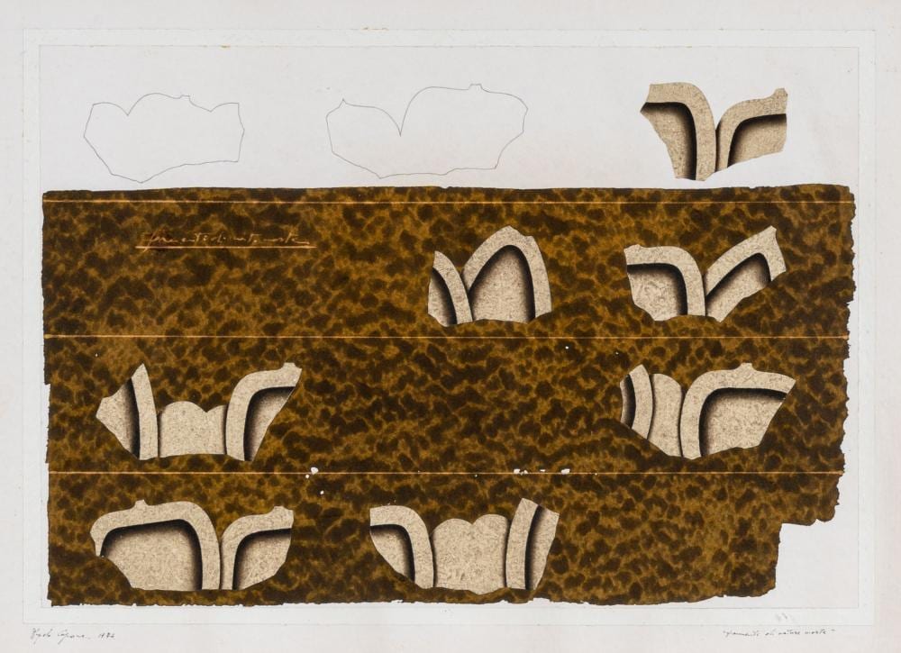 Angelo Cagnone comparable auction result: angelo cagnone frammenti di nature morte