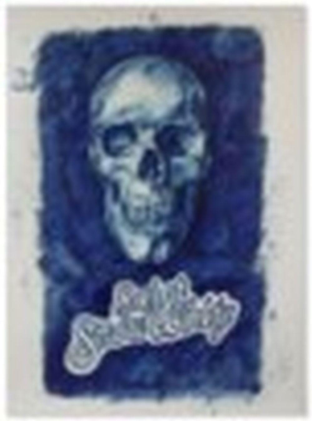 Andrei Molodkin comparable auction result: andrei molodkin n en 1966 saint snow white stylo bille sur toile 200 x 1