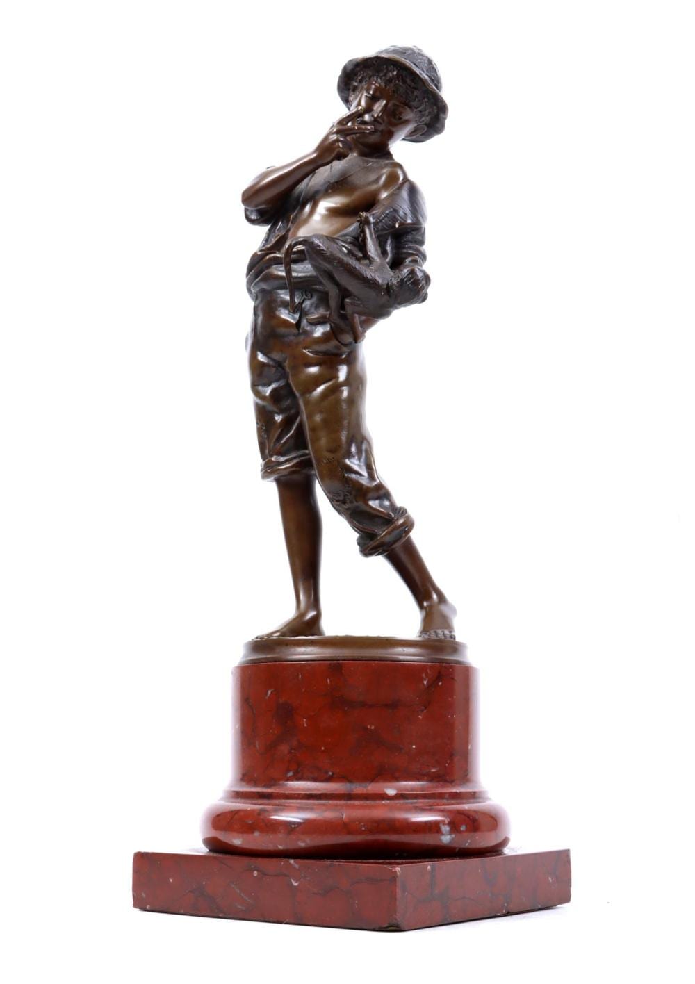 Carl Theodor Wegener comparable auction result: carl theodor wegener german 1862 1935 boy with monkey 1