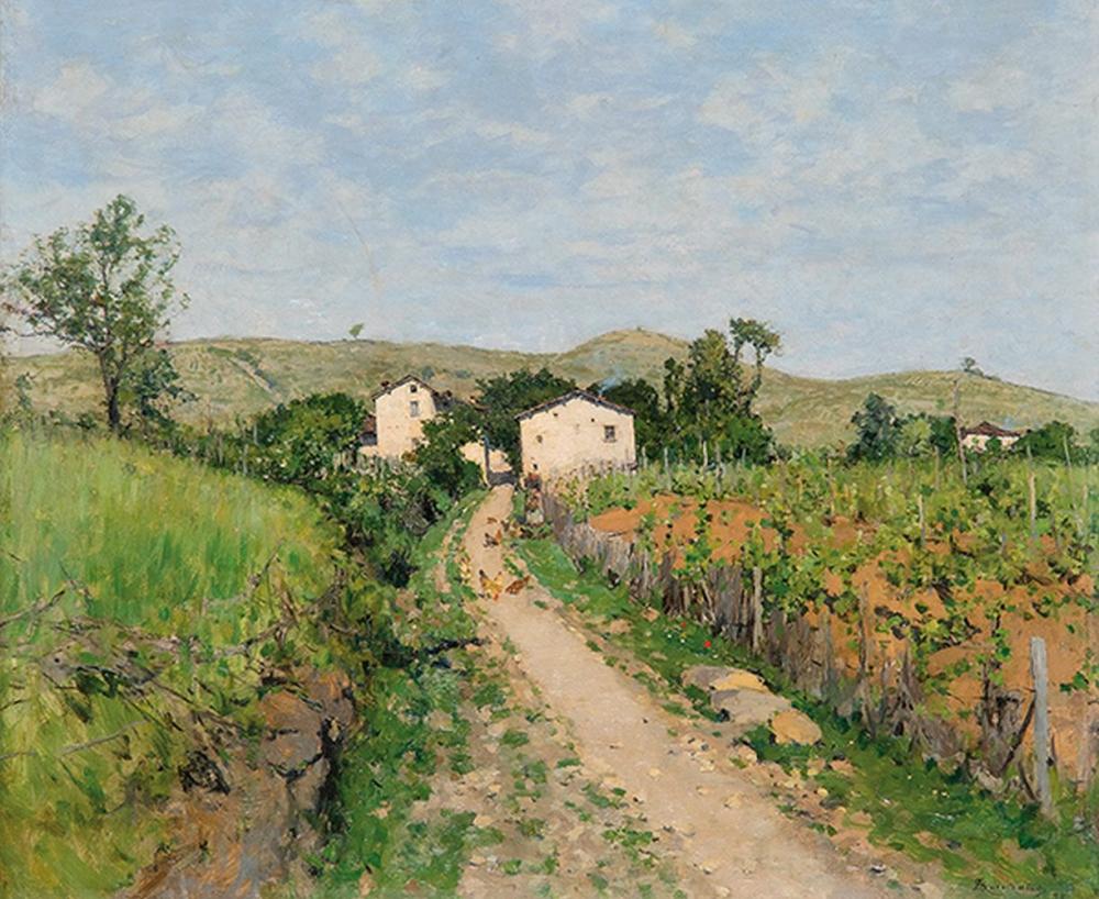 Serafín Avendaño comparable auction result: seraf n avenda o galician landscape