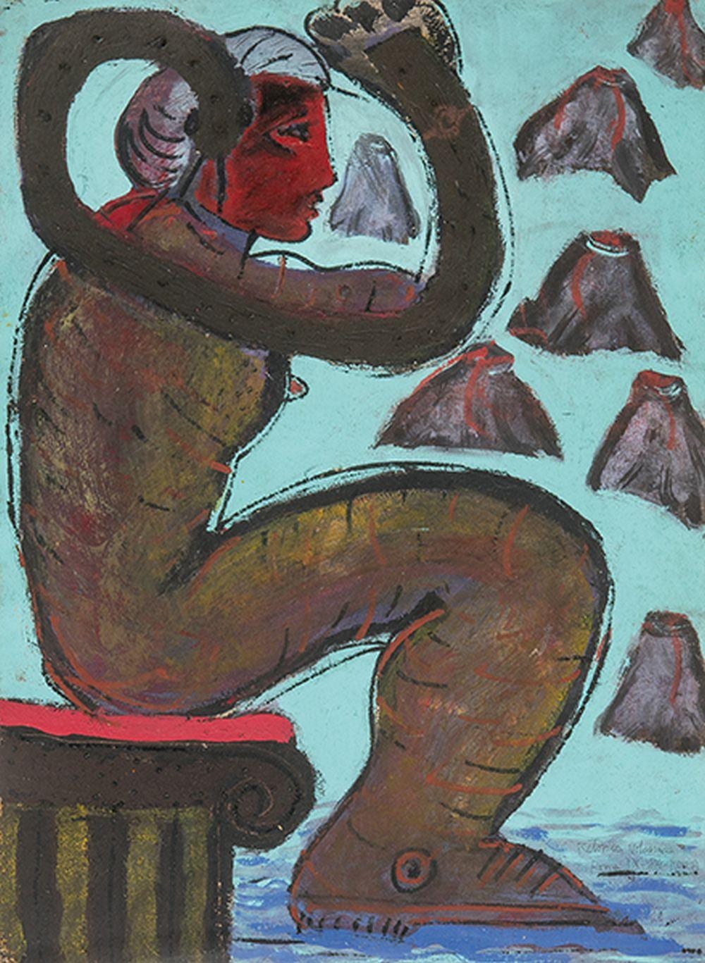 José Morea comparable auction result: jos morea volcanic rhetoric