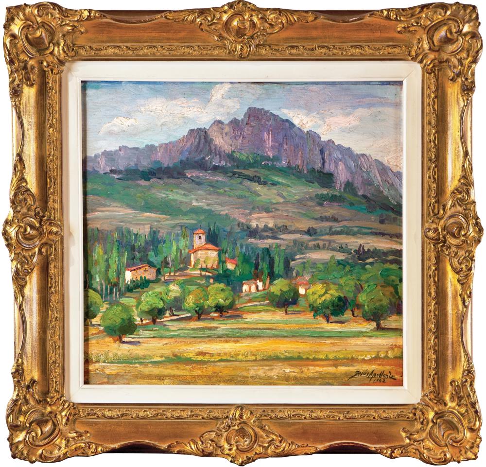 jes s apell niz vitoria 1897 1969 mountain landscape with hermitage · Bayeu Subastas · 2022-12-19 Jesús Apellániz Lopez comparable auction result: jes s apell niz vitoria 1897 1969 mountain landscape with hermitage