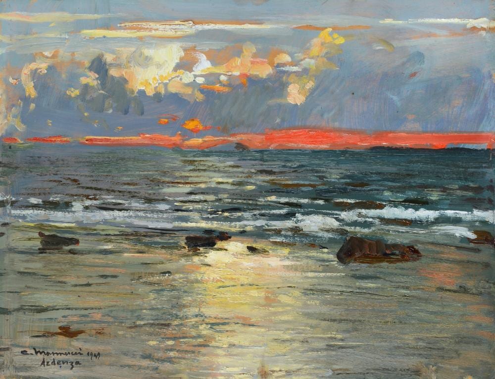 cipriano mannucci nizza 1882 firenze 1970 ardenza 1949 · Pananti Casa D'Aste SRL · 2022-12-16 Cipriano Mannucci comparable auction result: cipriano mannucci nizza 1882 firenze 1970 ardenza 1949