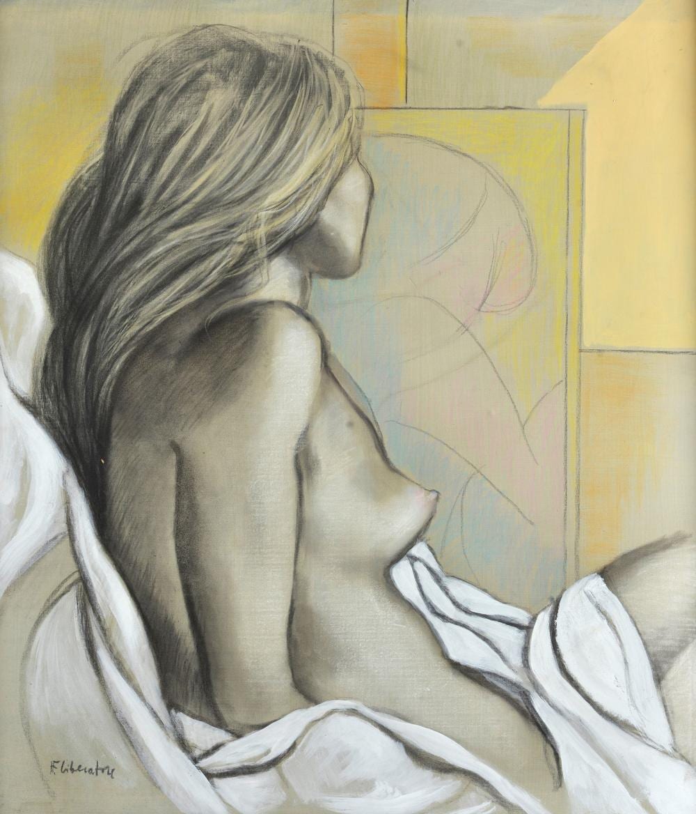 fausto maria liberatore lucca 1922 2004 senza titolo · Pananti Casa D'Aste SRL · 2022-12-16 Fausto Maria Liberatore comparable auction result: fausto maria liberatore lucca 1922 2004 senza titolo