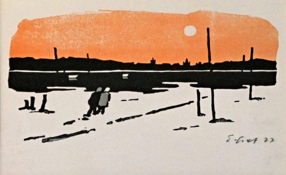 Ernst Graf comparable auction result: graf seelandschaft