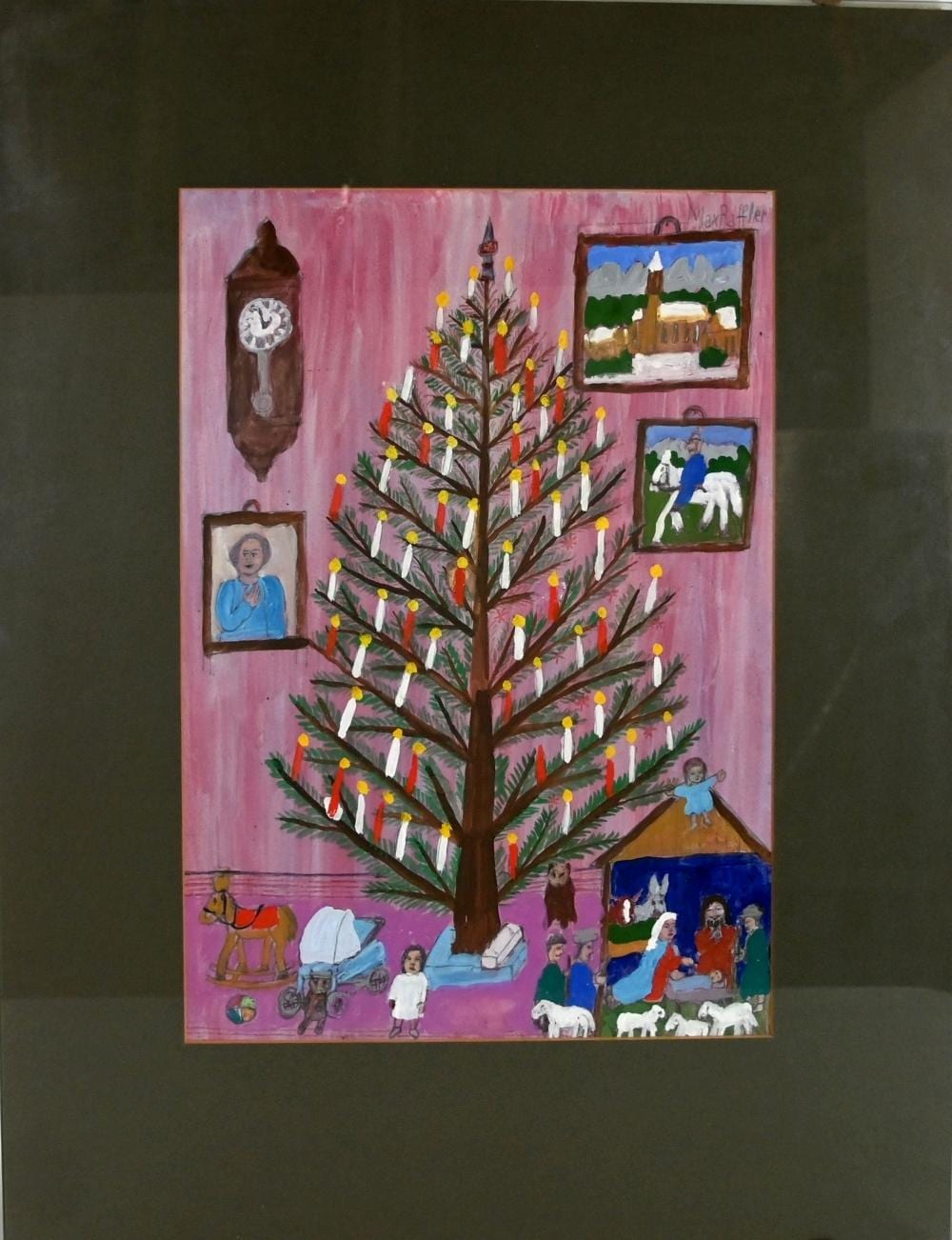 RAFFLER Max "Weihnachten" sold by Auktionshaus Karrenbauer, lot 575 — auction record photograph