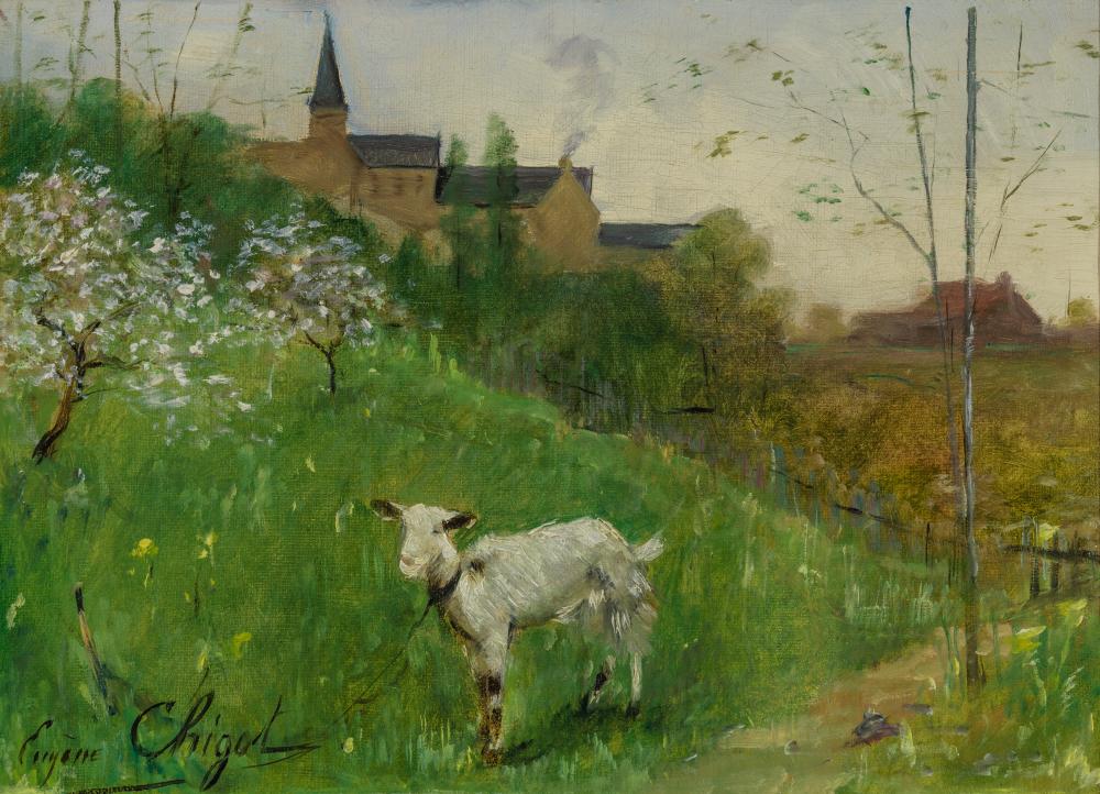 Eugène Chigot comparable auction result: eug ne chigot 1860 1923