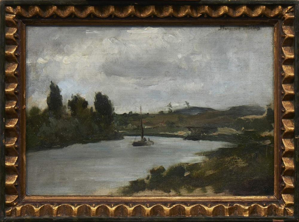 Joao Marques de Oliveira comparable auction result: marques de oliveira leo s tela 21 5 x 31 5 cm