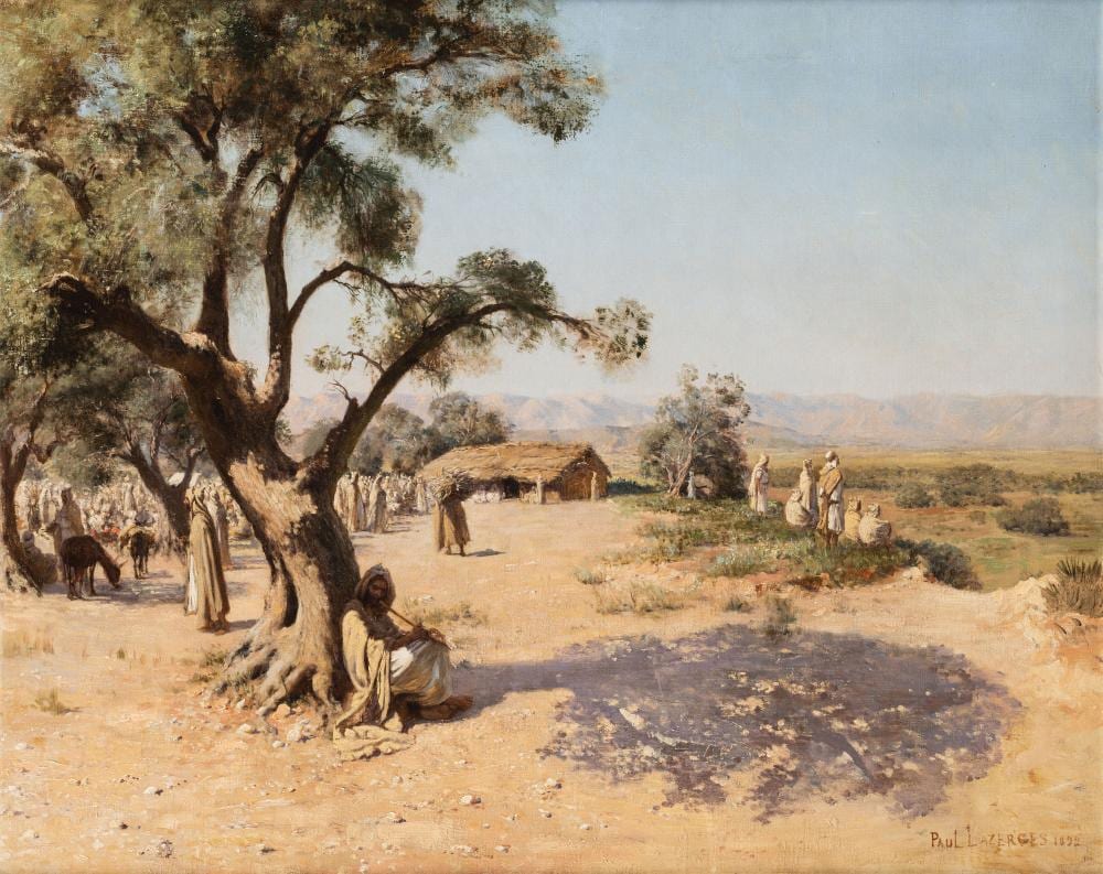 Paul Jean-Bapt. Lazerges comparable auction result: paul lazerges paris 1845 asni res 1902 the rest