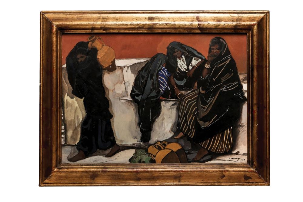 Léon Cauvy comparable auction result: l on cauvy 1874 1933 women at the fountain