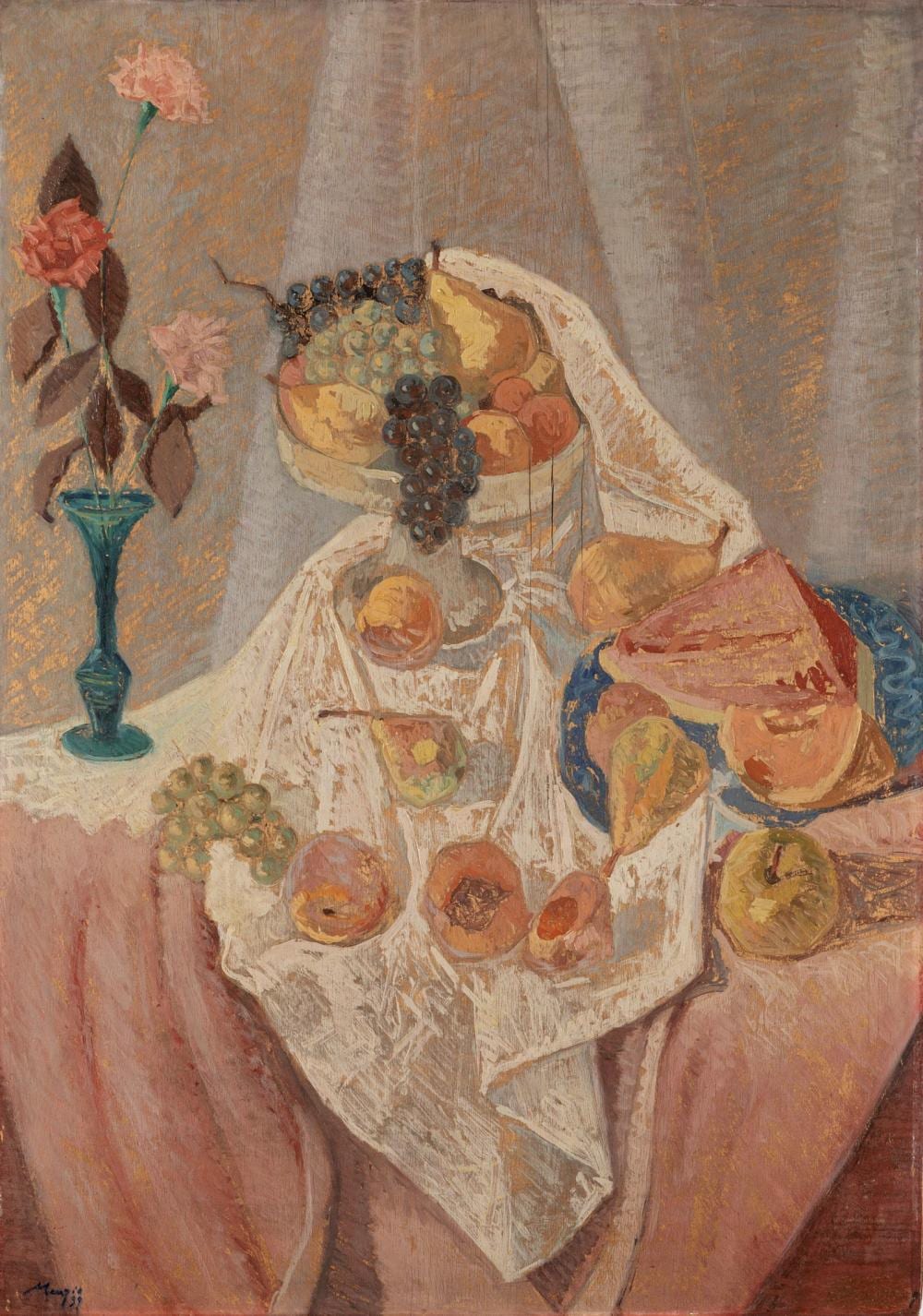 Francesco Menzio comparable auction result: francesco menzio tempio pausania 1899 torino 1974 untitled 1939