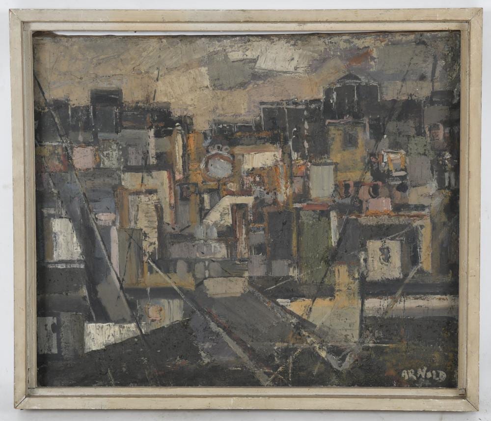 C. Graham Arnold comparable auction result: graham arnold born 1932 oil on canvas