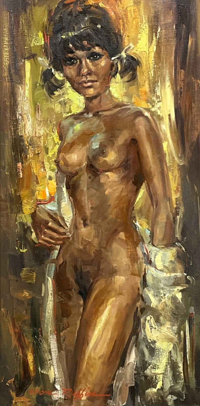 Don Ruffin comparable auction result: don ruffin 1928 1977 oil on board