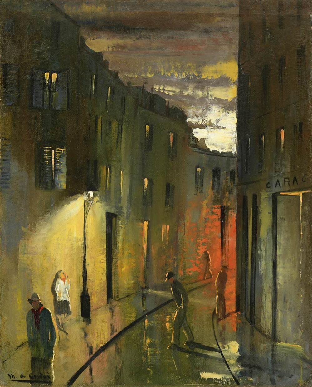 Margit Corini comparable auction result: margit corini 1897 1982 paris at night